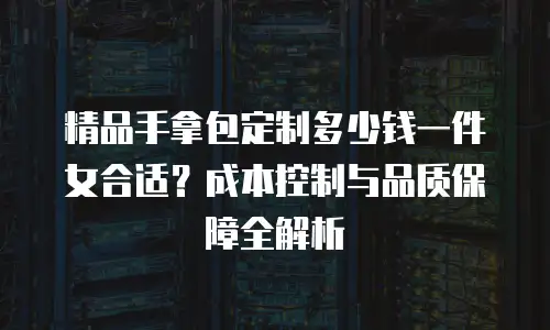 精品手拿包定制多少钱一件女合适？成本控制与品质保障全解析