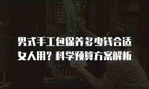 男式手工包保养多少钱合适女人用？科学预算方案解析