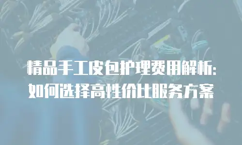 精品手工皮包护理费用解析：如何选择高性价比服务方案
