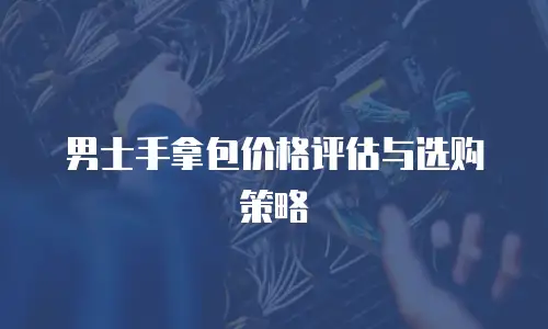 男士手拿包价格评估与选购策略