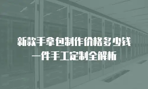 新款手拿包制作价格多少钱一件手工定制全解析