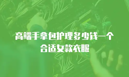 高端手拿包护理多少钱一个合适女款衣服