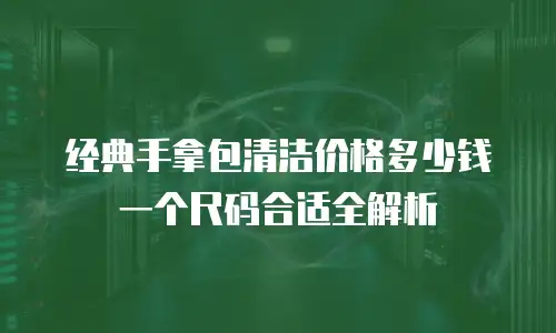 经典手拿包清洁价格多少钱一个尺码合适全解析