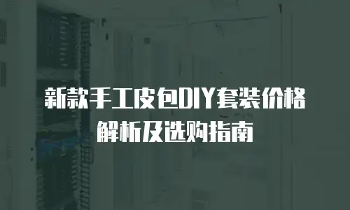 新款手工皮包DIY套装价格解析及选购指南