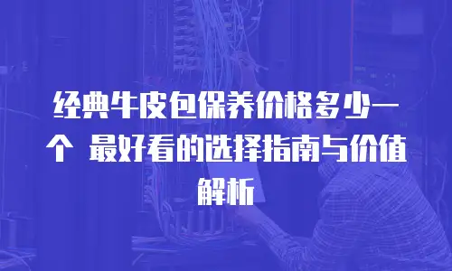 经典牛皮包保养价格多少一个 最好看的选择指南与价值解析