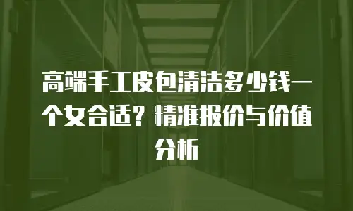 高端手工皮包清洁多少钱一个女合适？精准报价与价值分析