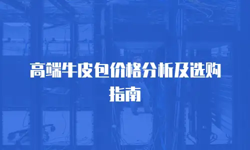 高端牛皮包价格分析及选购指南