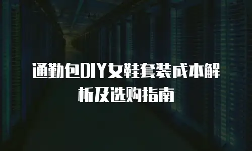 通勤包DIY女鞋套装成本解析及选购指南