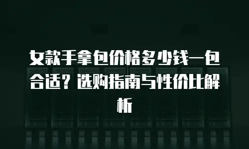 女款手拿包价格多少钱一包合适？选购指南与性价比解析