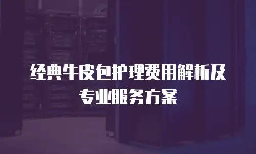 经典牛皮包护理费用解析及专业服务方案