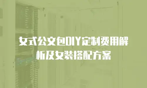 女式公文包DIY定制费用解析及女装搭配方案