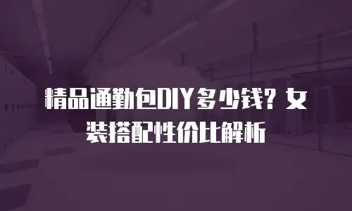精品通勤包DIY多少钱？女装搭配性价比解析