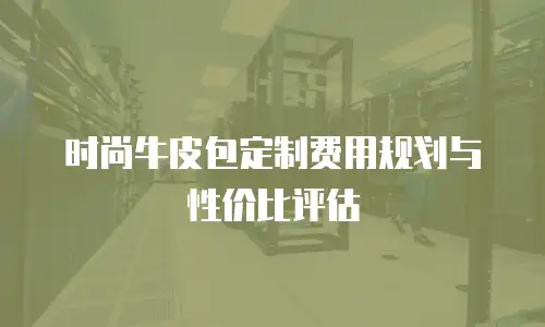 时尚牛皮包定制费用规划与性价比评估