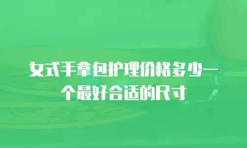 女式手拿包护理价格多少一个最好合适的尺寸