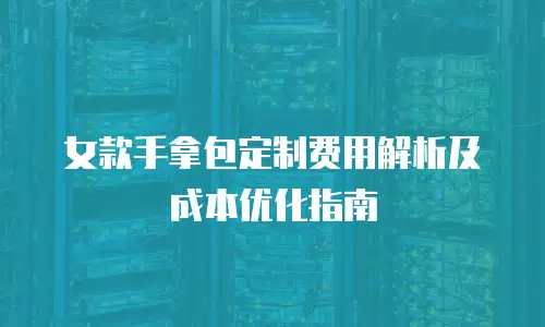 女款手拿包定制费用解析及成本优化指南