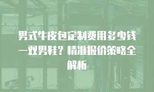男式牛皮包定制费用多少钱一双男鞋？精准报价策略全解析