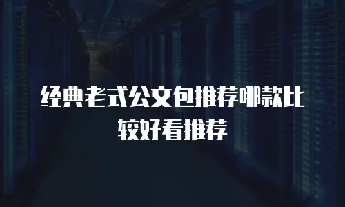 经典老式公文包推荐哪款比较好看推荐