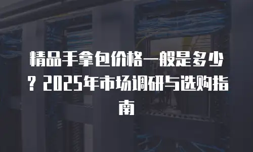 精品手拿包价格一般是多少？2025年市场调研与选购指南
