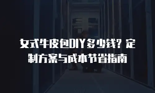 女式牛皮包DIY多少钱？定制方案与成本节省指南
