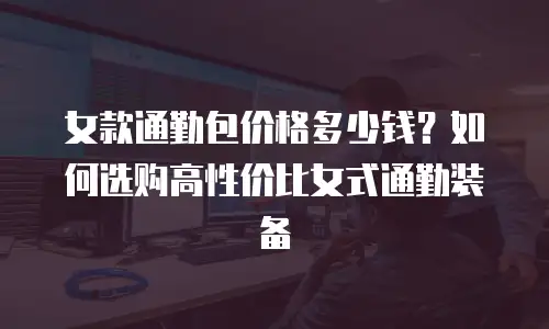 女款通勤包价格多少钱？如何选购高性价比女式通勤装备