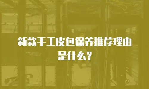 新款手工皮包保养推荐理由是什么？