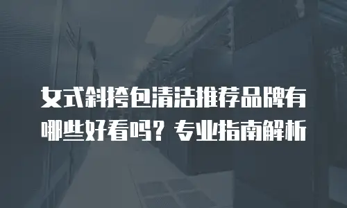女式斜挎包清洁推荐品牌有哪些好看吗？专业指南解析