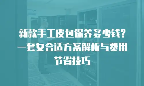 新款手工皮包保养多少钱？一套女合适方案解析与费用节省技巧