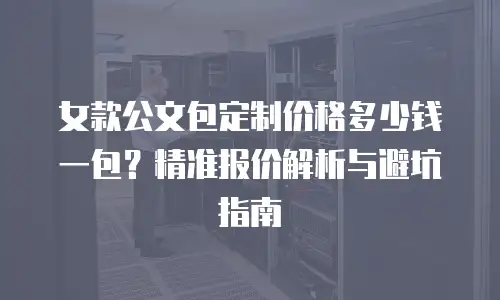 女款公文包定制价格多少钱一包？精准报价解析与避坑指南