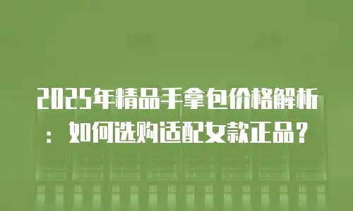 2025年精品手拿包价格解析：如何选购适配女款正品？