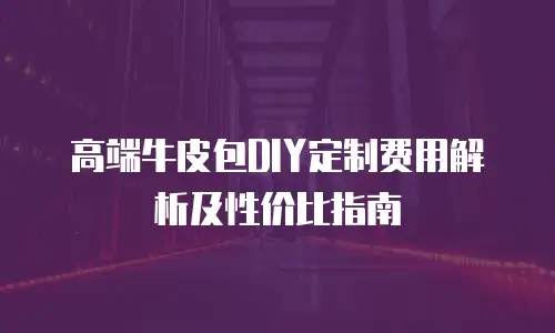 高端牛皮包DIY定制费用解析及性价比指南
