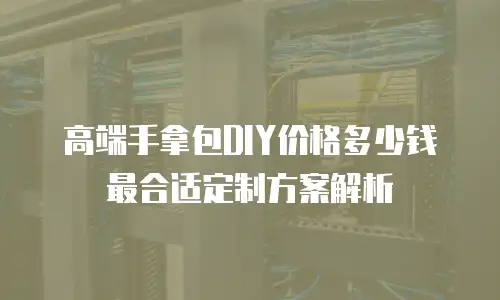高端手拿包DIY价格多少钱 最合适定制方案解析