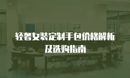 轻奢女装定制手包价格解析及选购指南