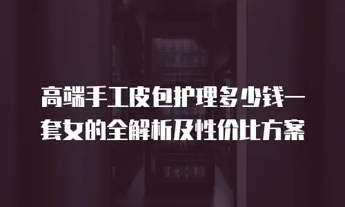 高端手工皮包护理多少钱一套女的全解析及性价比方案