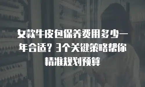 女款牛皮包保养费用多少一年合适？3个关键策略帮你精准规划预算