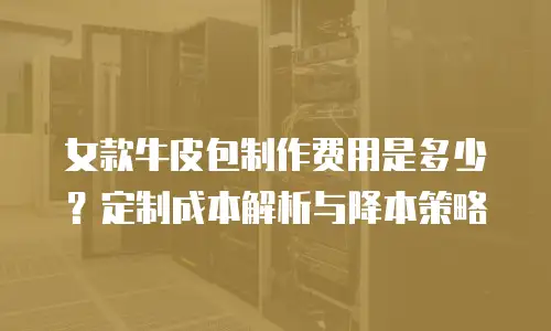 女款牛皮包制作费用是多少？定制成本解析与降本策略