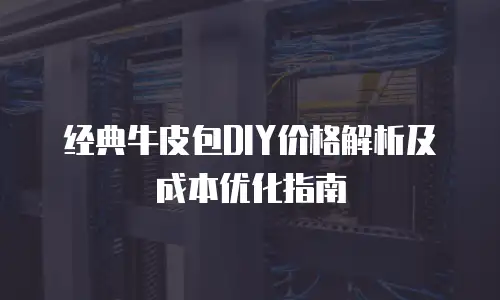 经典牛皮包DIY价格解析及成本优化指南