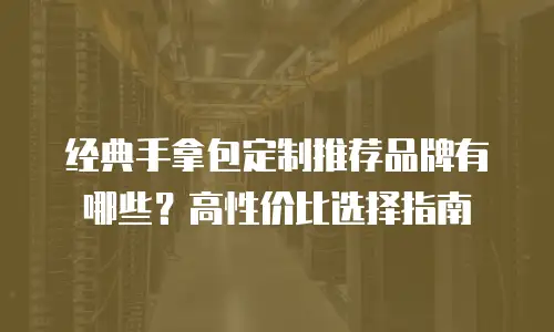 经典手拿包定制推荐品牌有哪些？高性价比选择指南