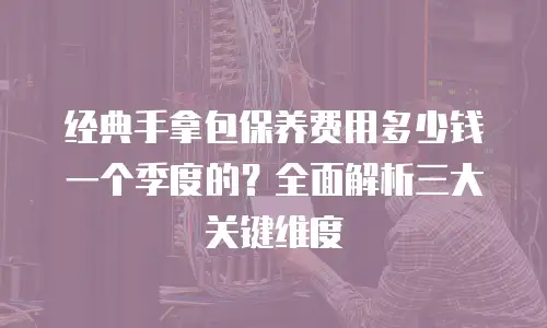经典手拿包保养费用多少钱一个季度的？全面解析三大关键维度