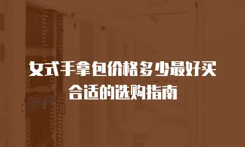 女式手拿包价格多少最好买合适的选购指南