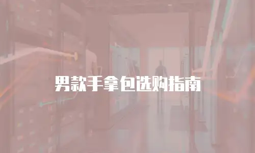 男款手拿包选购指南