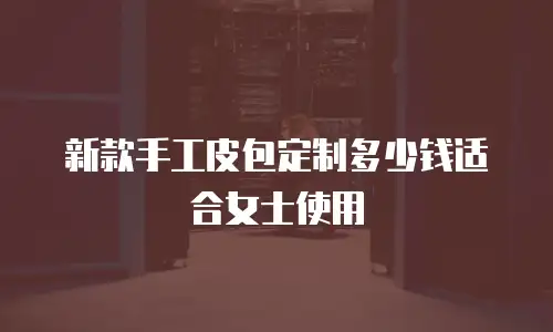 新款手工皮包定制多少钱适合女士使用