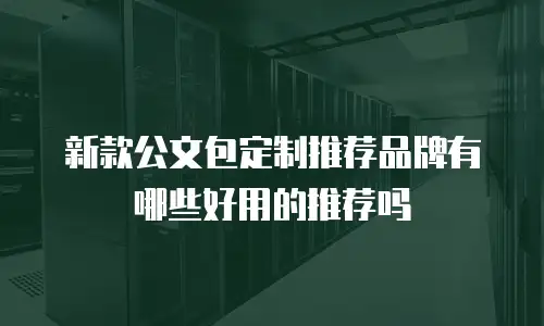 新款公文包定制推荐品牌有哪些好用的推荐吗