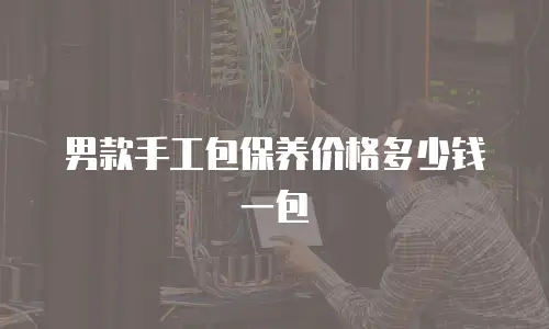 男款手工包保养价格多少钱一包