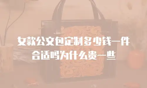 女款公文包定制多少钱一件合适吗为什么贵一些