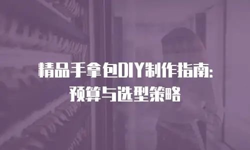 精品手拿包DIY制作指南：预算与选型策略