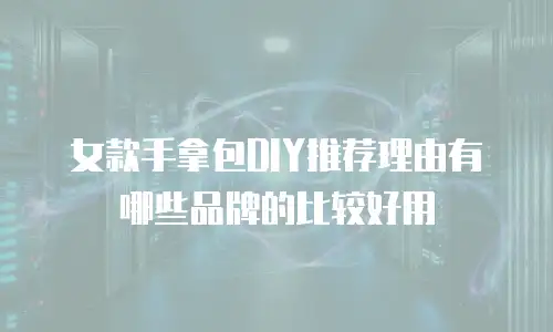 女款手拿包DIY推荐理由有哪些品牌的比较好用