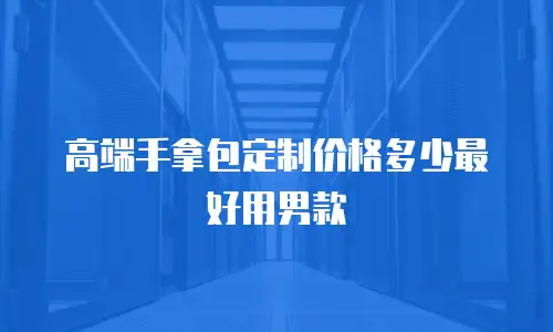 高端手拿包定制价格多少最好用男款