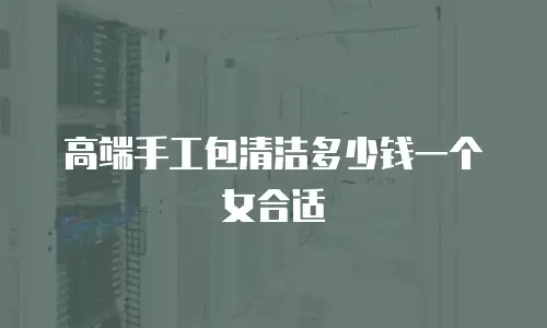 高端手工包清洁多少钱一个女合适