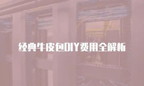 经典牛皮包DIY费用全解析