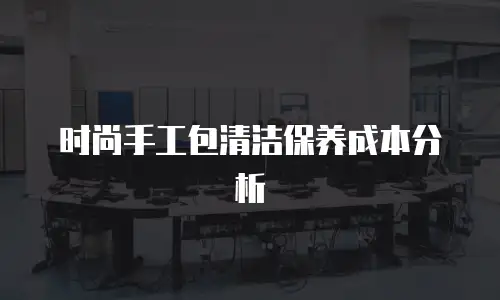时尚手工包清洁保养成本分析